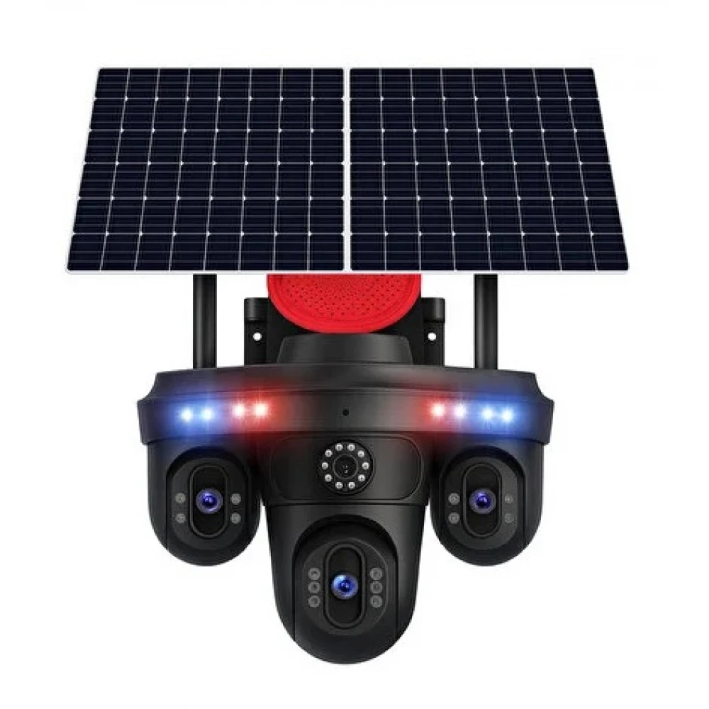 4 Kameralı 4g Sim Kartlı Güneş Enerjili Solar Kamera Aov