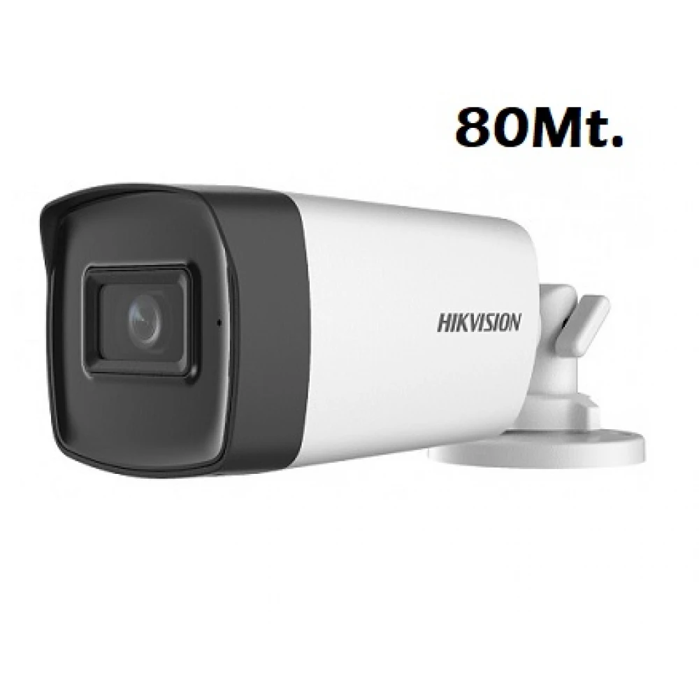 Hikvision DS-2CE17D0T-IT5F 80mt Gece Görüş Bullet HdTvi Kamera